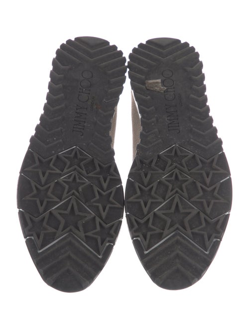 Jimmy Choo Glitter Accents Sneakers