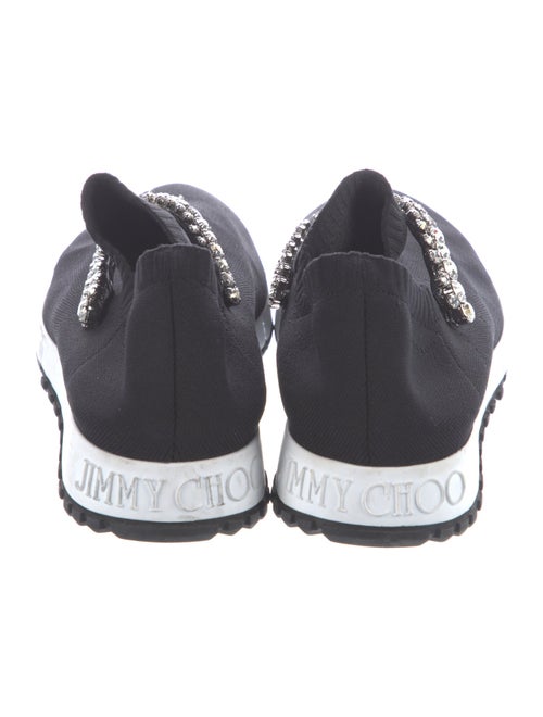 Jimmy Choo Crystal Embellishments Sneakers