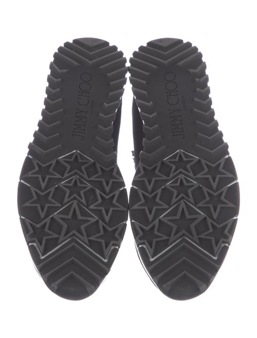 Jimmy Choo Crystal Embellishments Sneakers