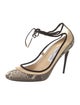 Jimmy Choo Snakeskin Animal Print Pumps