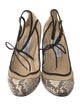 Jimmy Choo Snakeskin Animal Print Pumps