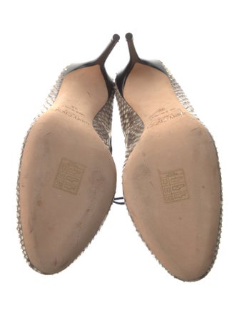 Jimmy Choo Snakeskin Animal Print Pumps