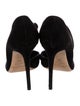 Jimmy Choo Suede T-Strap Pumps