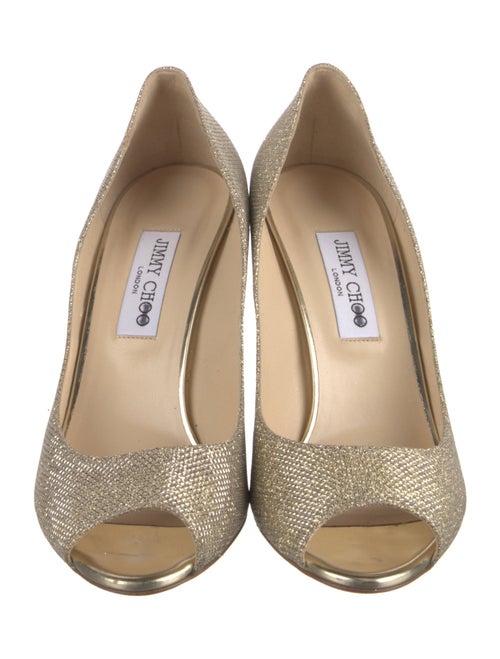 Jimmy Choo Glitter Glitter Accents Pumps