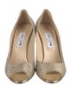 Jimmy Choo Glitter Glitter Accents Pumps