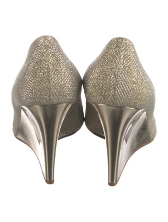Jimmy Choo Glitter Glitter Accents Pumps