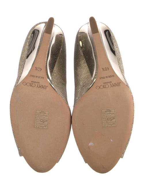 Jimmy Choo Glitter Glitter Accents Pumps