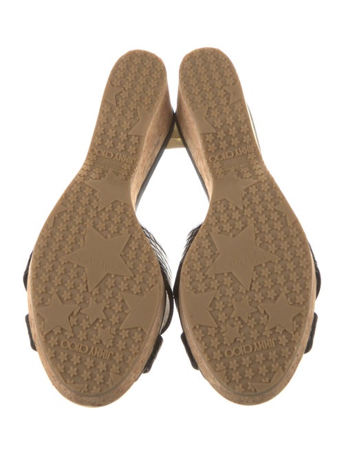 Jimmy Choo Leather Slides