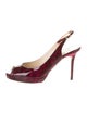 Jimmy Choo Patent Leather Slingback Pumps