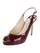 Jimmy Choo Patent Leather Slingback Pumps