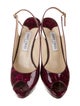 Jimmy Choo Patent Leather Slingback Pumps