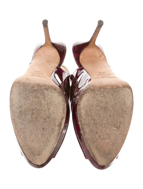 Jimmy Choo Patent Leather Slingback Pumps
