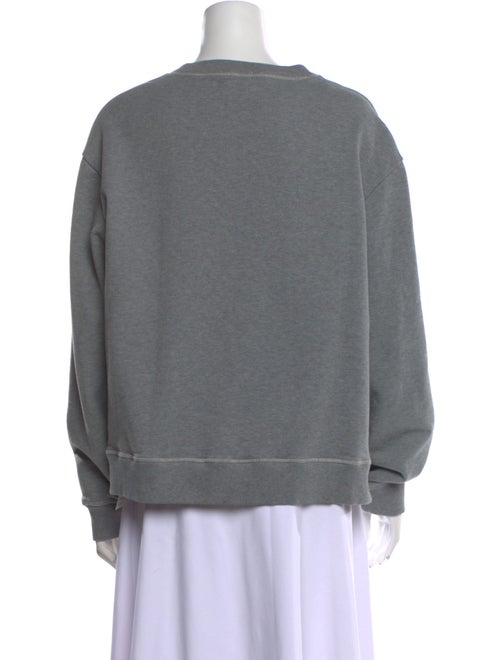 Jimmy Choo Crew Neck Long Sleeve Sweatshirt