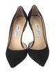 Jimmy Choo Suede D'Orsay Pumps