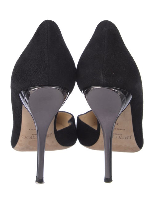 Jimmy Choo Suede D'Orsay Pumps