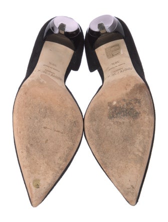 Jimmy Choo Suede D'Orsay Pumps
