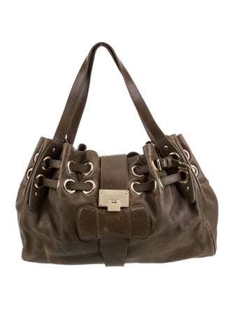 Jimmy Choo Leather Shoulder Bag