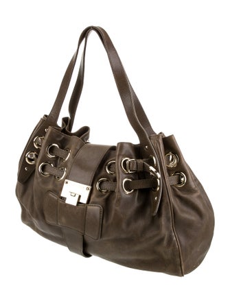 Jimmy Choo Leather Shoulder Bag