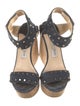 Jimmy Choo Suede Studded Accents Espadrilles