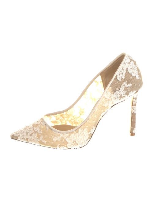 Jimmy Choo Lace Printed Pumps