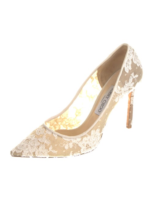 Jimmy Choo Lace Printed Pumps