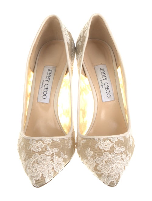 Jimmy Choo Lace Printed Pumps