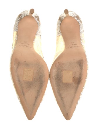 Jimmy Choo Lace Printed Pumps