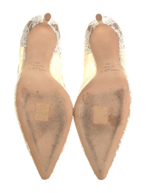 Jimmy Choo Lace Printed Pumps