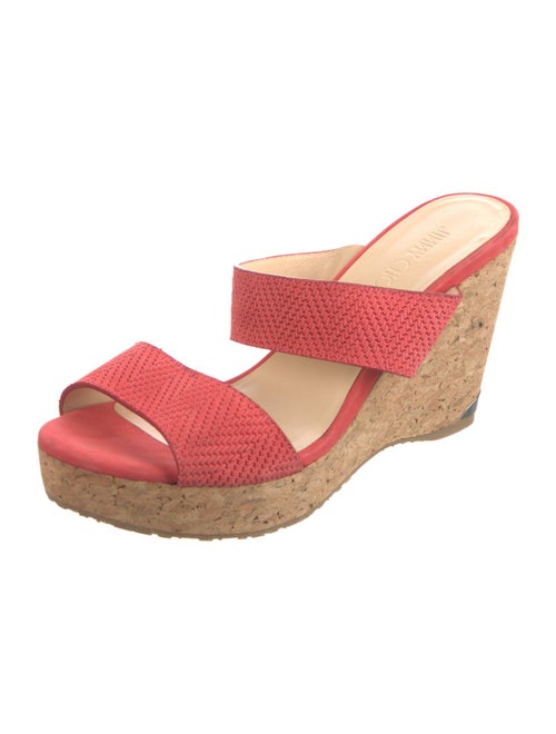 Jimmy Choo Leather Slides