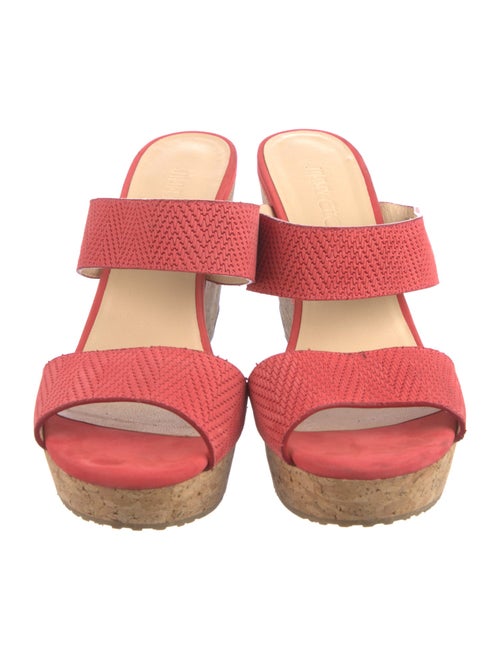 Jimmy Choo Leather Slides