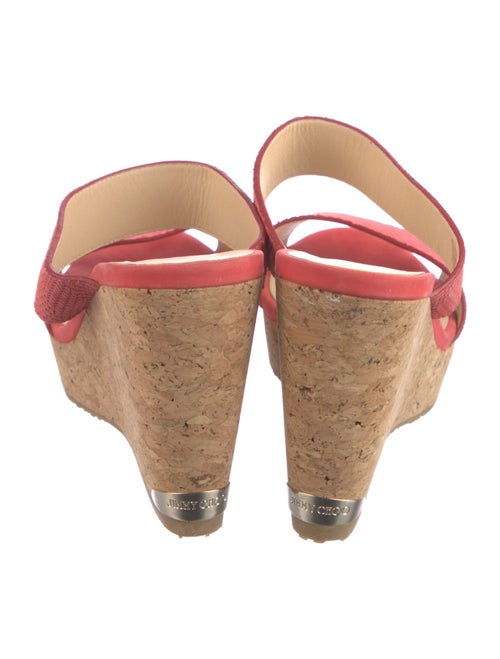 Jimmy Choo Leather Slides