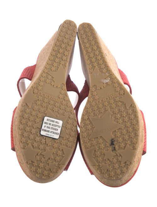 Jimmy Choo Leather Slides