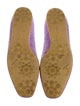 Jimmy Choo Glitter Animal Print Ballet Flats