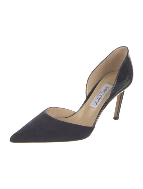 Jimmy Choo Suede D'Orsay Pumps