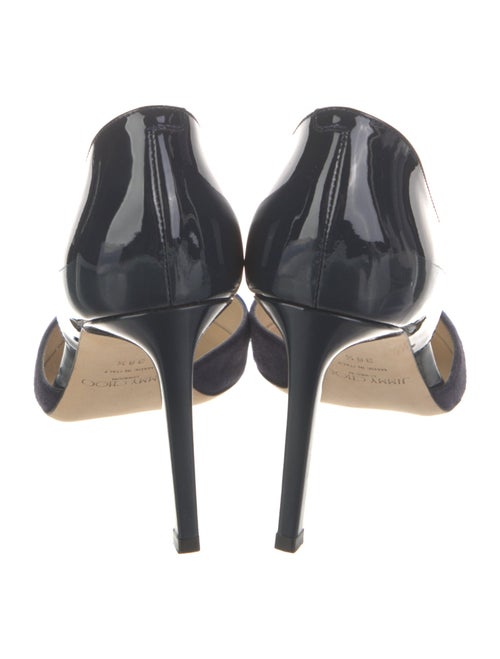 Jimmy Choo Suede D'Orsay Pumps