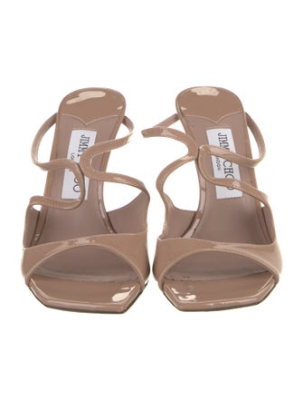 Jimmy Choo Patent Leather Slides