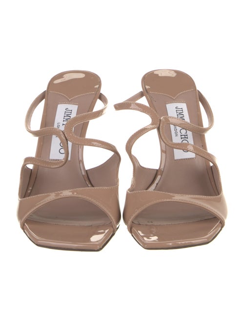 Jimmy Choo Patent Leather Slides