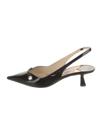 Jimmy Choo Patent Leather Slingback Pumps