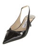 Jimmy Choo Patent Leather Slingback Pumps