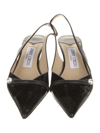Jimmy Choo Patent Leather Slingback Pumps