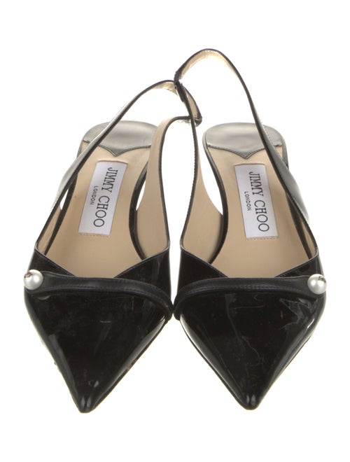 Jimmy Choo Patent Leather Slingback Pumps