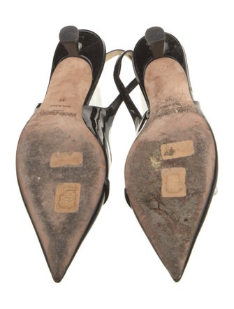 Jimmy Choo Patent Leather Slingback Pumps