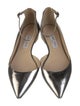 Jimmy Choo Patent Leather D'Orsay Flats