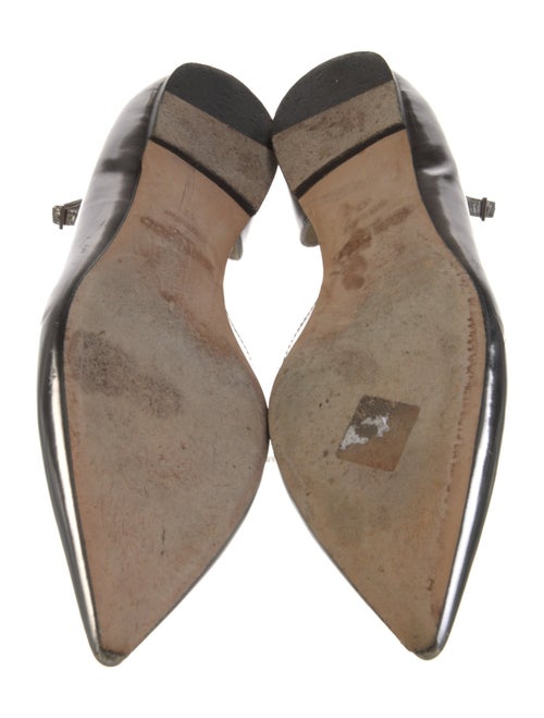 Jimmy Choo Patent Leather D'Orsay Flats