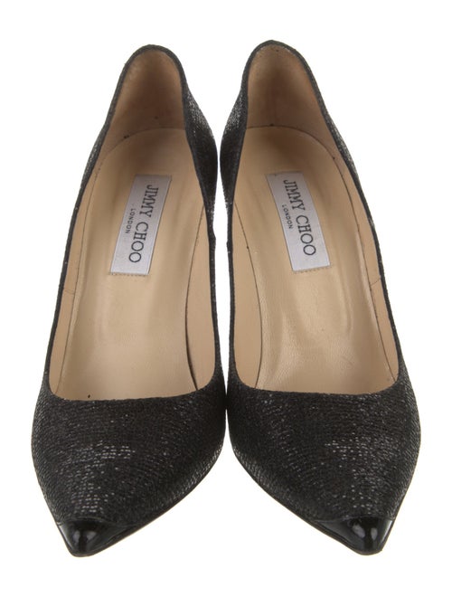 Jimmy Choo Glitter Glitter Accents Pumps
