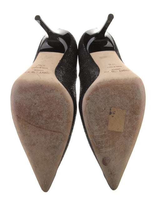 Jimmy Choo Glitter Glitter Accents Pumps