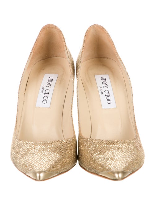Jimmy Choo Glitter Pumps