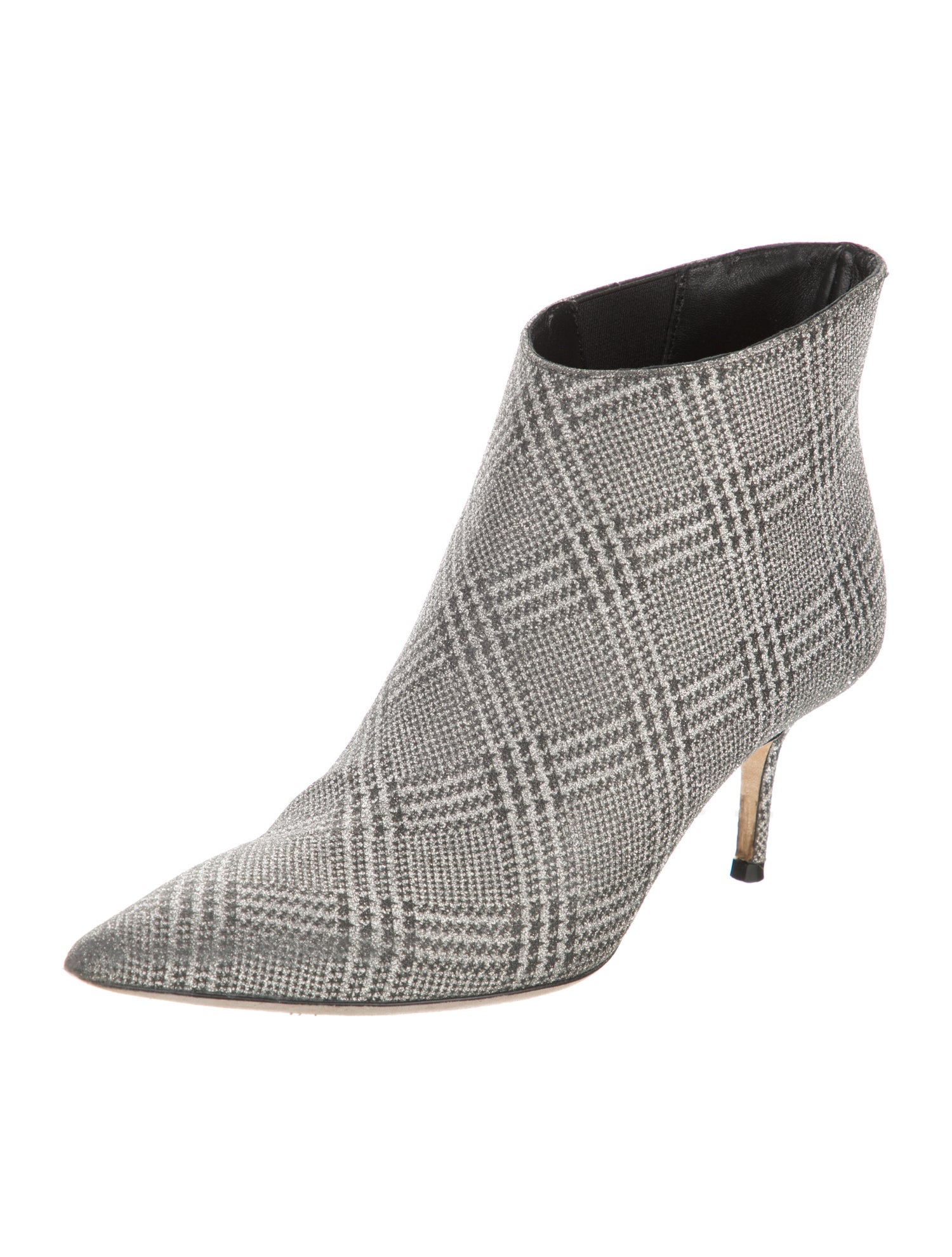 Jimmy Choo Glitter Printed Boots