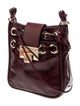 Jimmy Choo Patent Leather Messenger Bag