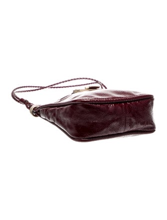 Jimmy Choo Patent Leather Messenger Bag